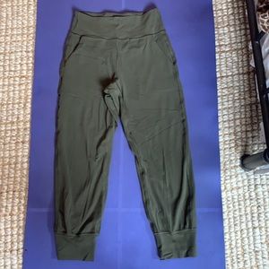 Lululemon olive align joggers
